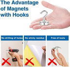 LOVIMAG Magnetic Hooks for Cruise Essentials 2026 Cabins Door 45 Pack-50LBS - Image 2