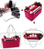 LEXSION Felt Purse Organizer Insert, Tote Bag Shaper Dividers with 5 Sizes - Image 6
