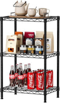 SINGAYE Small Shelves Kitchen Storage Shelf Wire Shelving Metal Adjustable by SINGAYE