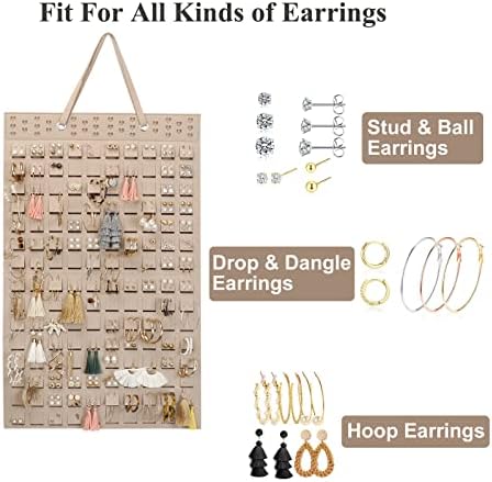 RESOVO Hanging Earrings Organizer & Holder 1 Pack - Image 3