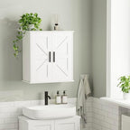 Homleke Bathroom Wall Cabinet, Medicine Cabinet with Adjustable Shelves - Image 7