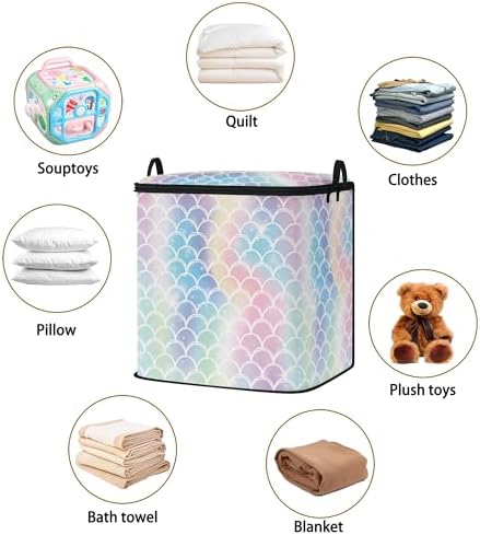 2pcs blanket storage bag for under bed,closet organizers 95L - Image 2