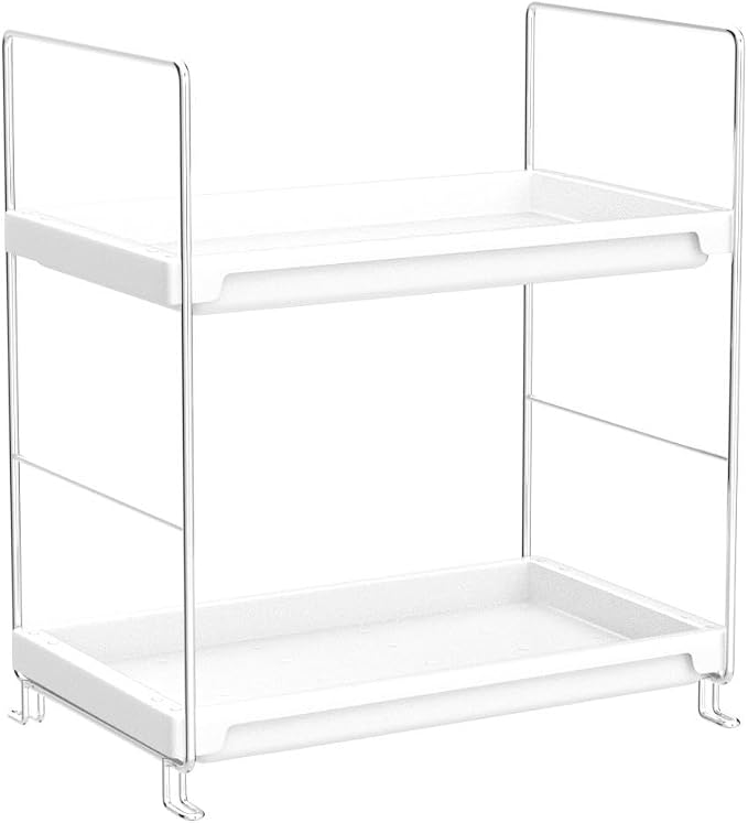 FSyueyun 2-Tier Bathroom Countertop Organizer, Makeup Organizer for Vanity - Image 4