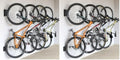 monTEK Swivel Bike Wall Mount, Bike Hangers for Garage, Space-Saving Vertical Bike Rack, Sturdy Bike Storage Rack Holds Up to 66lbs, Easy to Install, 8 Pack by monTEK