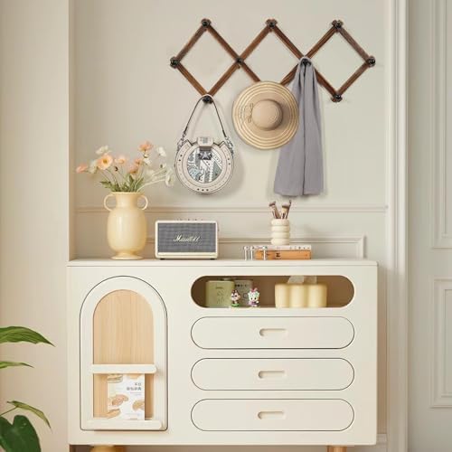 WGFKVAS 2 Pack Accordion Hat Rack for Wall - Image 2