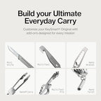 KeySmart Original Key Holder - Compact Key Organizer for Key Chain, Minimalist Clutter-Free EDC Keychains Key Ring, Black, 8 Keys, 2 Pack - Image 5