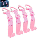 Amooca 4 Pack Anti-drop Headrest Hooks Adjustable Car Seat Organizer by Amooca