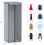 Univivi Garment Bags for Hanging Clothes, Cloth Bag 54 In, 1 PCS, Grey - Image 5