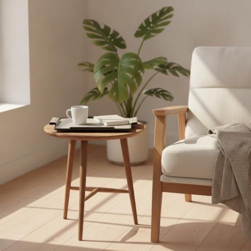 Rectangular Tray Leather Valet Organizer Catchall Desk Tray with Handles Subtle Texture Metal Structure Rounded Corners Suitable for entryway Table, Light, Small 38 24 3CM - Image 4
