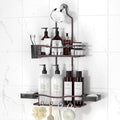 Rustproof Shower Caddy Hanging with Soap Holders for Bathroom, Bronze by REINHARDT