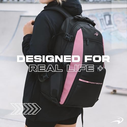 Flying Eagle Portech Travel Backpack - Urban Inline Skates Sports Backpack, Skating Bags, Travel Bag, Inline Skate Bag for Women & Men, Sports Equipment Organizer, Skate Accessories - Image 6