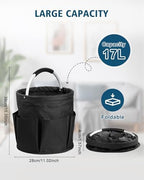 RAYBIN 17L Cleaning Caddy for Cleaning Supplies, Foldable Cleaner Basket - Image 3