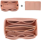 ZTUJO Purse Organizer Insert, Felt Bag Organizer with Metal Zipper, Handbag & Tote Shaper, For Speedy Neverfull Tote, 7 Sizes - Image 6