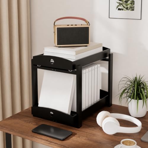 Bamboo Under Sink Organizer 2 Tier Pull Out Cabinet Storage Drawer - Image 7