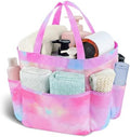 Mesh Shower Caddy Portable - 9 Pockets, Shower Bag for Dorm Room Camping by Attmu