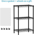 SINGAYE Small Shelves Kitchen Storage Shelf Wire Shelving Metal Adjustable - Image 4
