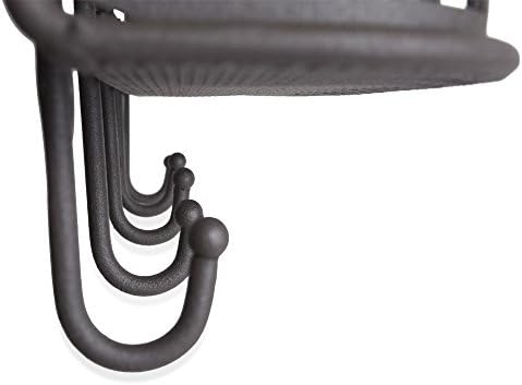 DII Wall Mounted Mail, Letter & Key Holder, Gray, Medium - Image 4