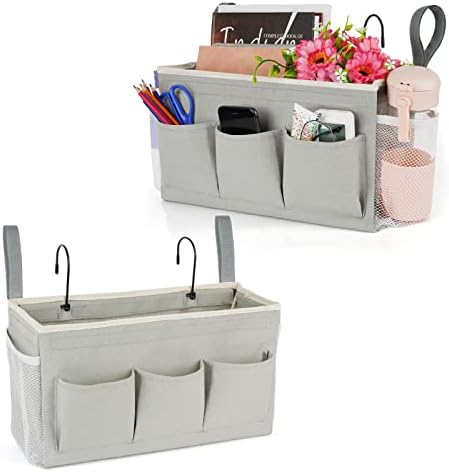 Lilithye Bedside Caddy, Bedside Storage Bag Hanging Organizer for Bunk Bed by Lilithye