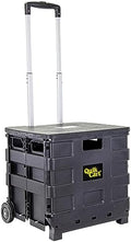 dbest Products Quik Cart Sport Collapsible Rolling Crate on Wheels - Black by dbestproductsInc