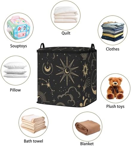 king comforter storage bag,blanket organizer with zipper 95L (2pack) - Image 2