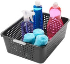 madesmart Classic Large Storage Basket with Soft Handle, Granite by madesmart%C2%AE