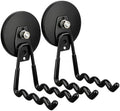 MUTUACTOR Super Power Magnetic Hooks Heavy Duty,2packs Strong Large Magnetic Hooks for Power Tools Organization Heavy Duty Hooks for Cordless Drills Impact Drivers Power Spanners Metal Tool Chest by MUTUACTOR