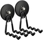 MUTUACTOR Super Power Magnetic Hooks Heavy Duty,2packs Strong Large Magnetic Hooks for Power Tools Organization Heavy Duty Hooks for Cordless Drills Impact Drivers Power Spanners Metal Tool Chest by MUTUACTOR