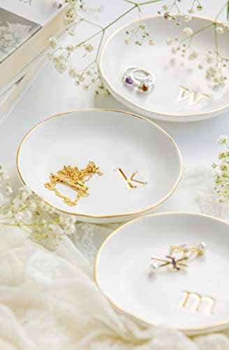 COLLECTIVE HOME Ceramic Jewelry Tray, Trinket Dish, Gifts for Women (S) - Image 5