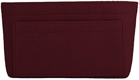 ZTUJO Purse Organizer Insert, Felt Bag Organizer For Handbag Purse Organizer,13 Colors, 6 Size (Large, Wine Red) - Image 4