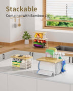 iCASA 3 in 1 Trash Bag Holder Garbage Bags Dispenser Under Sink Organizer - Image 6