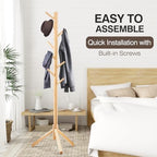 WANGMUXIA Freestanding Coat Rack - Image 4