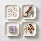 12 Pack Ceramic Jewelry Trays, 4.6 Inch Decorative Trinket Dish Set for Vanity Organizer & Bathroom Decor, Birthday Gifts for Women - Image 7