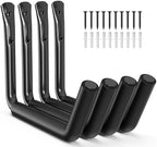 niffgaff Heavy Duty Garage Storage Hooks - 120 LB Capacity Wall Mounted Rack for Kayaks, Ladders, and Bikes by niffgaff