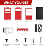 Large Power Tool Organizer Wall Mount with power station - Image 6