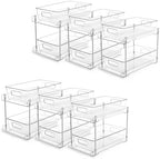 Vtopmart 6 Pack Bathroom Under Sink Organizer (S-Standard) by Vtopmart