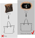 ZTUJO Purse Organizer Insert, Felt Bag Organizer For Handbag Purse Organizer,13 Colors, 6 Size (Medium, Silky Black) - Image 6