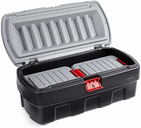 Rubbermaid ActionPacker️ 48 Gal with 8 Gal Containers Nested, Lockable Storage Bins, Industrial, Rugged Storage Container Bundle with Lids - Image 2