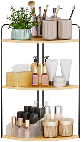 Bathroom Counter Organizer, Vanity & Makeup Countertop Organizer by ForestAngle