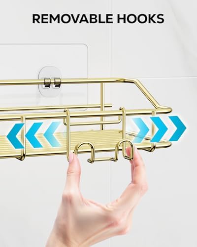 Nieifi Shower Caddy Adhesive, Shower Shelves, Shampoo Holder for Bathroom - Image 7