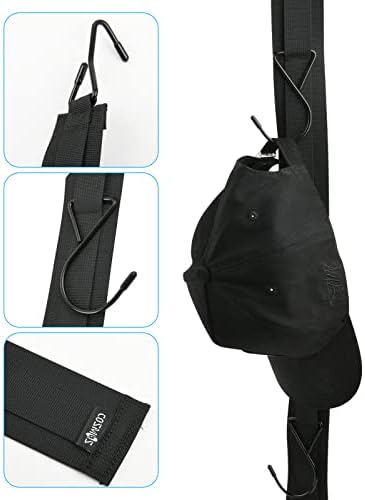Cosmos Hockey Hanger Portable Ice Hockey Gear Hanging Dryig Strap Equipment Rack Drying Organizer Stap with 5 Hooks for Hockey Gifts & Home Outdoor Use in Skating Football Lacrosse Camping Fishing - Image 2