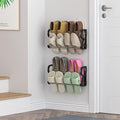 Hanging Shoe Rack 2Pack, Wall Mount No-Drill Shoe Organizer for RV by DEYILIAN