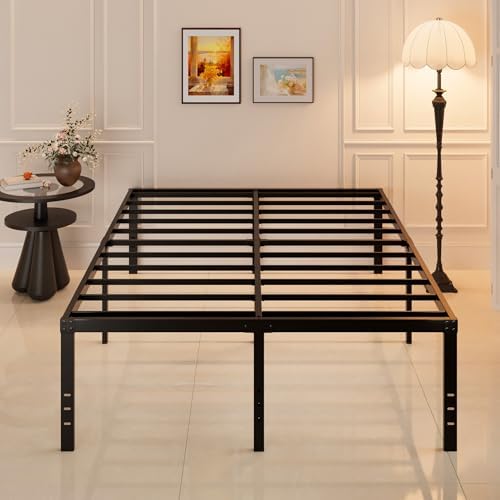 Maenizi California King Bed Frames, 20 Inch Heavy Duty Metal Platform with Steel Slat, - Image 3