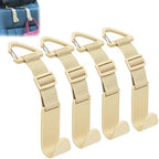 Amooca 4 Pack Anti-drop Headrest Hooks Adjustable Car Seat Organizer by Amooca