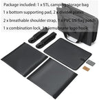 Tactical Camping Storage Bag - 38L Utility Tote Bag Organizer with Combination Lock and Shoulder Strap - Image 3