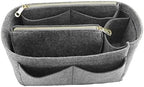LEXSION Felt Purse Organizer Insert, Tote Bag Shaper Dividers with 5 Sizes by LEXSION
