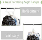 Mr. Pen- Space Saving Hangers for Clothes, 20 pcs, White (Pack of 3) - Image 4