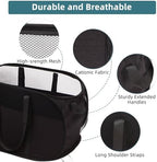 2 Pcs Collapsible Laundry Baskets, Tear Proof Pop Up Laundry Hamper with Dual Handles, Durable Foldable Laundry Basket, Easy to Carry Laundry Hamper for Home, Laundry Room, Bedroom, Dorm, Travel Black - Image 5