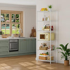 SINGAYE 6 Metal Shelves Wire Shelving Storage Shelf Adjustable Unit Pantry - Image 2