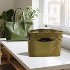 Handbag Tote Purse Organizer Insert, X Large, Khaki Green - Image 6