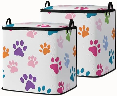 2pcs blanket storage bag for under bed,closet organizers 95L by BestSellers
